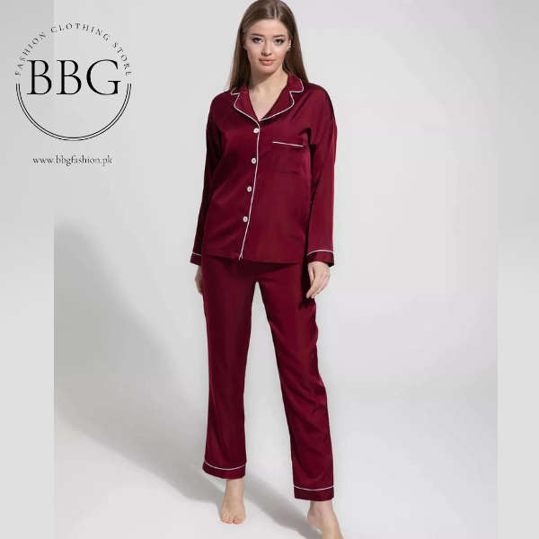 Silk online night suit