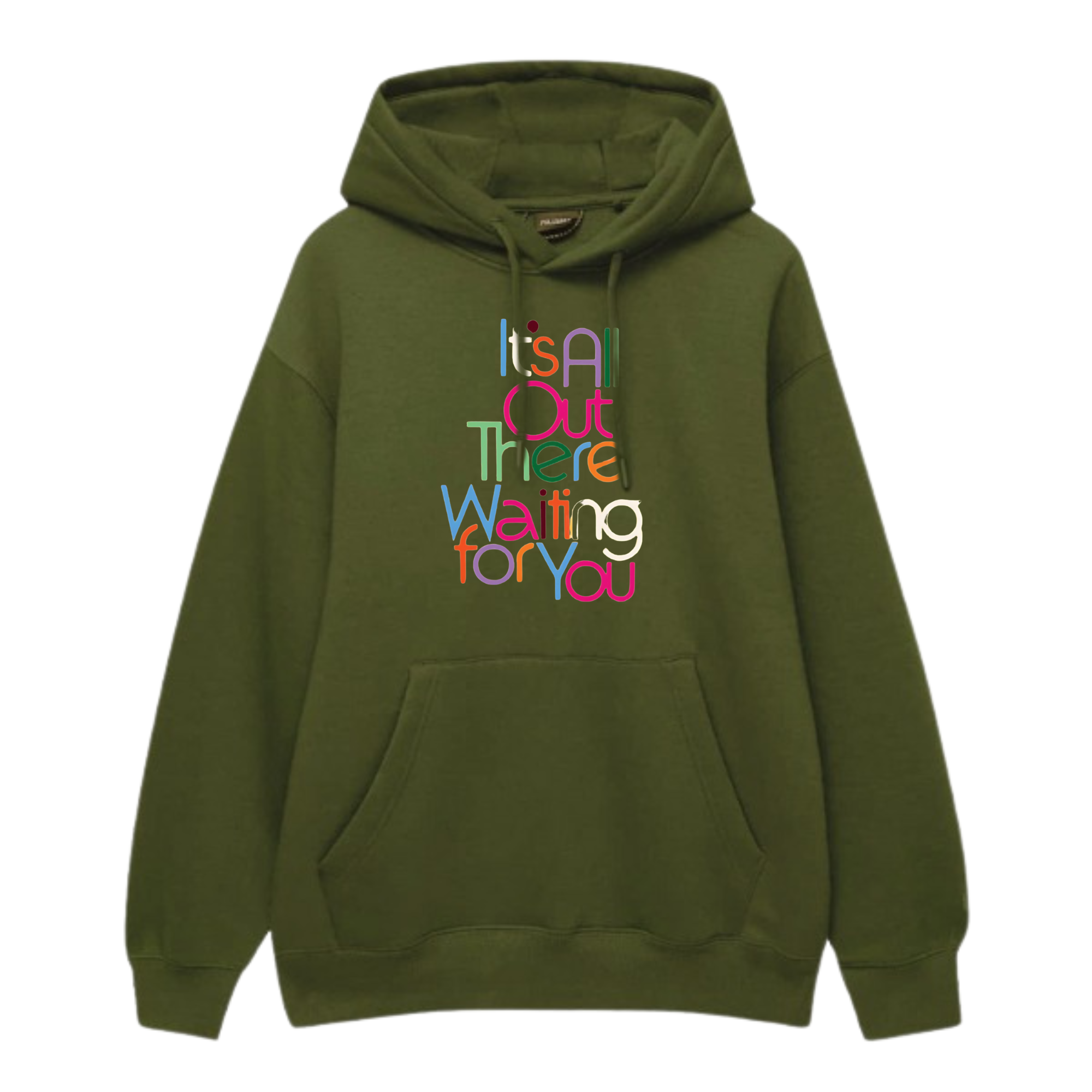 Its All Out There Printed Hoodie