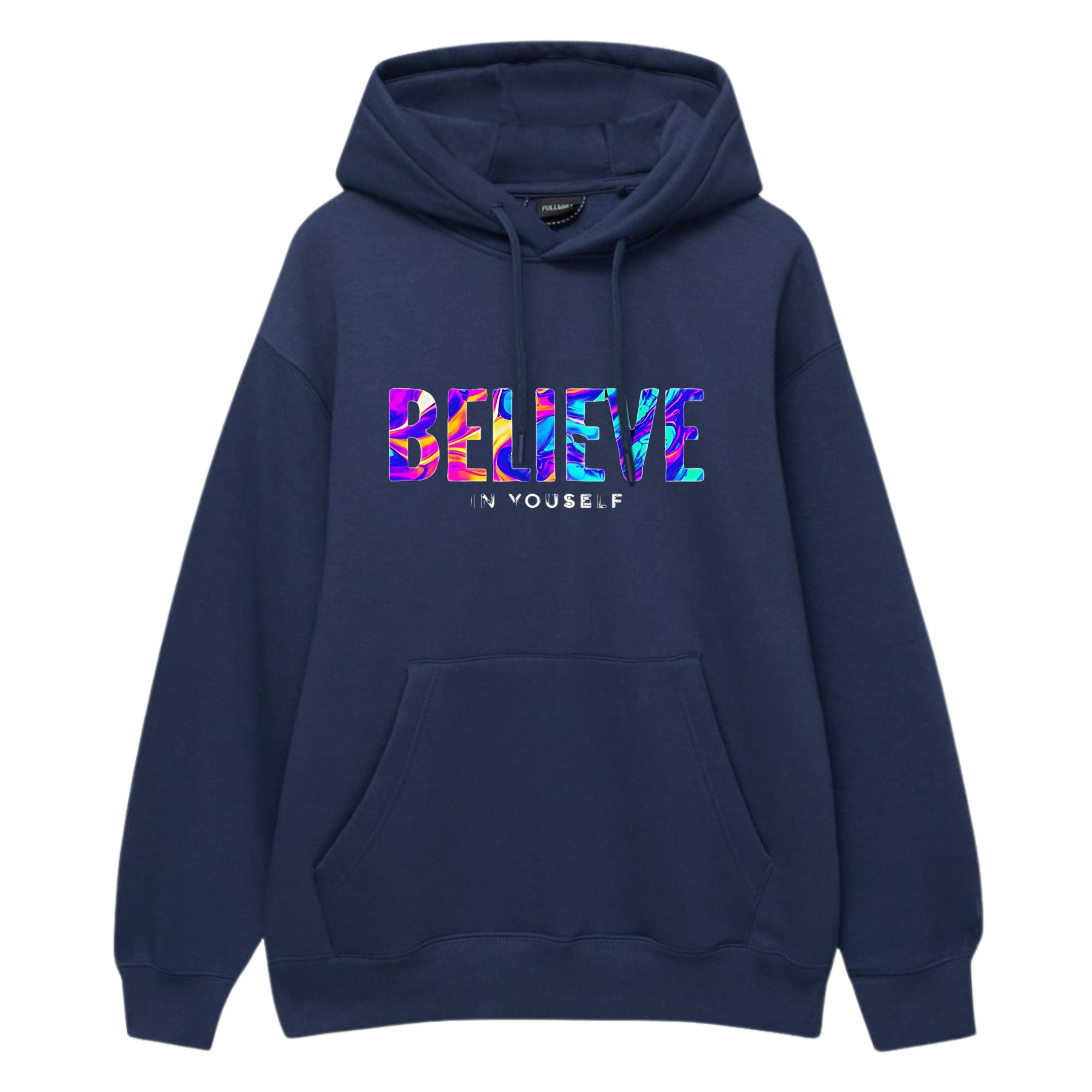 Believe in Yourself Printed Hoodie