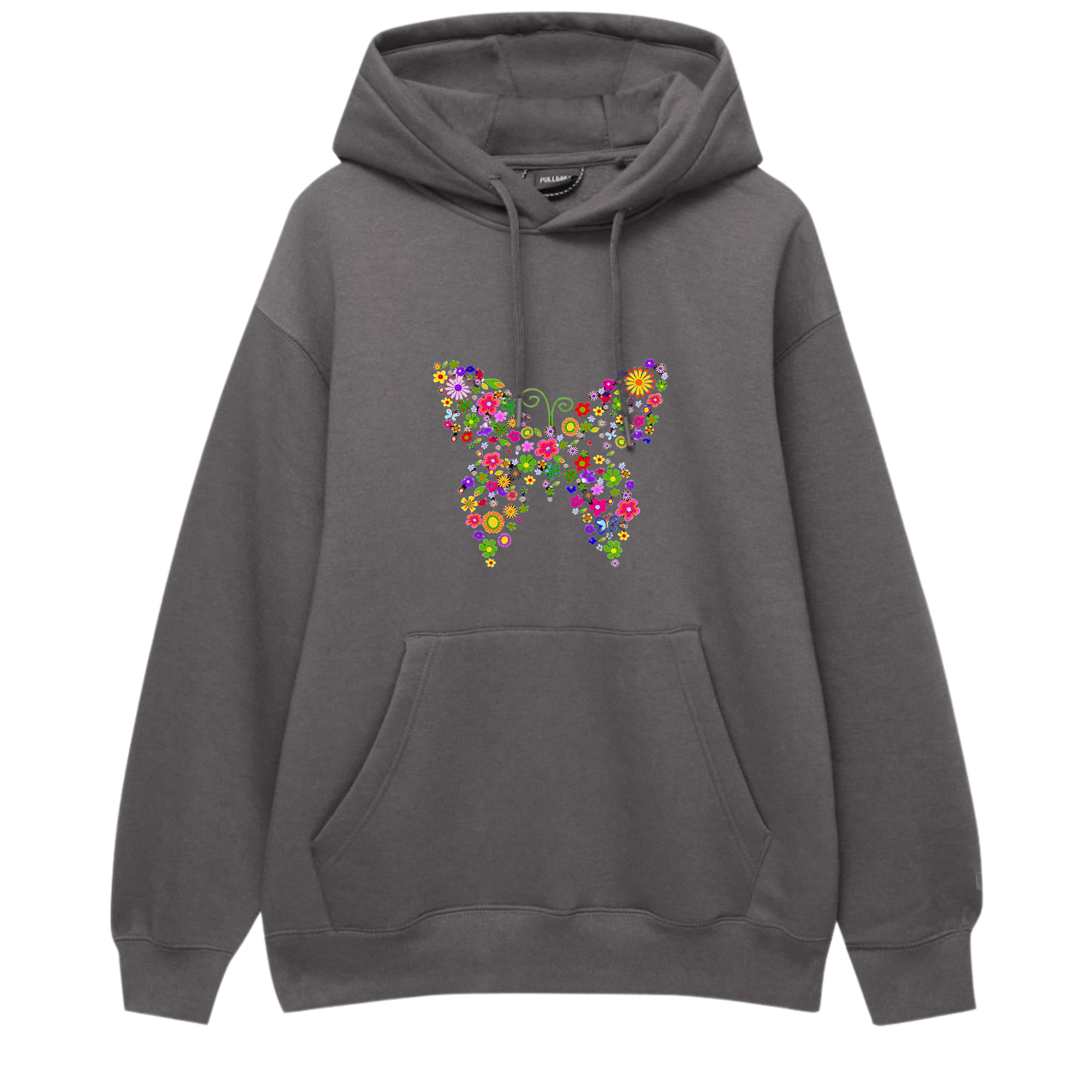 Multi Color  Butterfly Hoodie