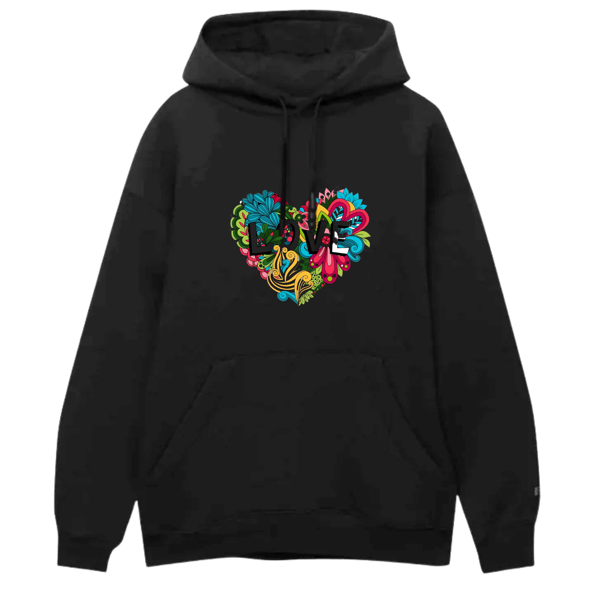 Colorful Love Hoodie