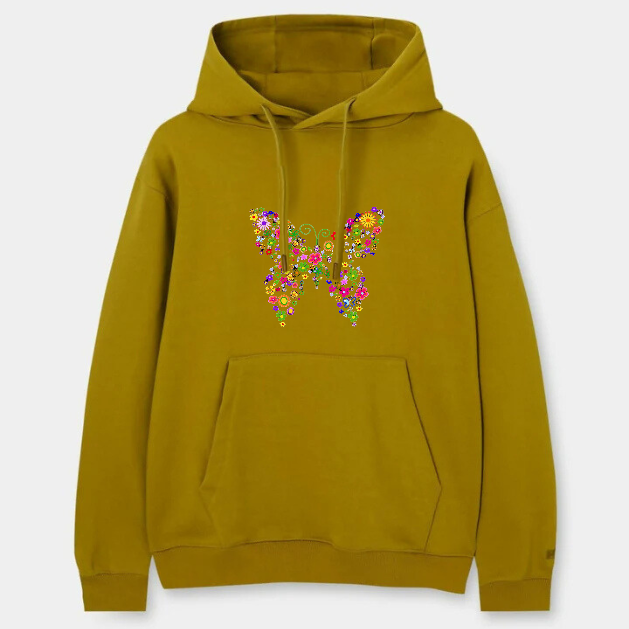 Multi Color  Butterfly Hoodie