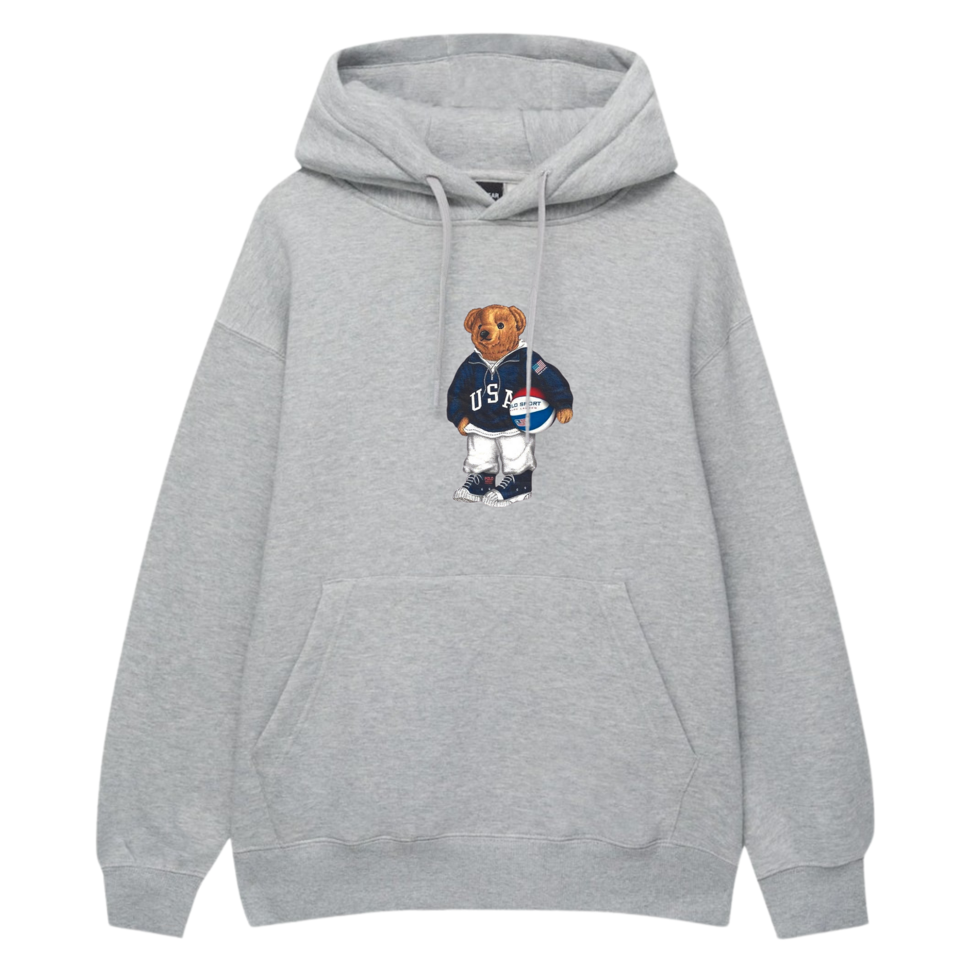 Football Bear Hoodie