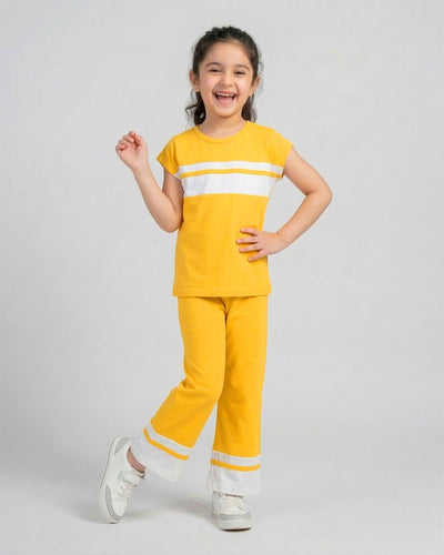 Mustard Glow Kids Pajama Set