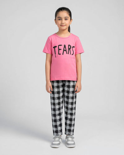 Tears Printed Kids Wear