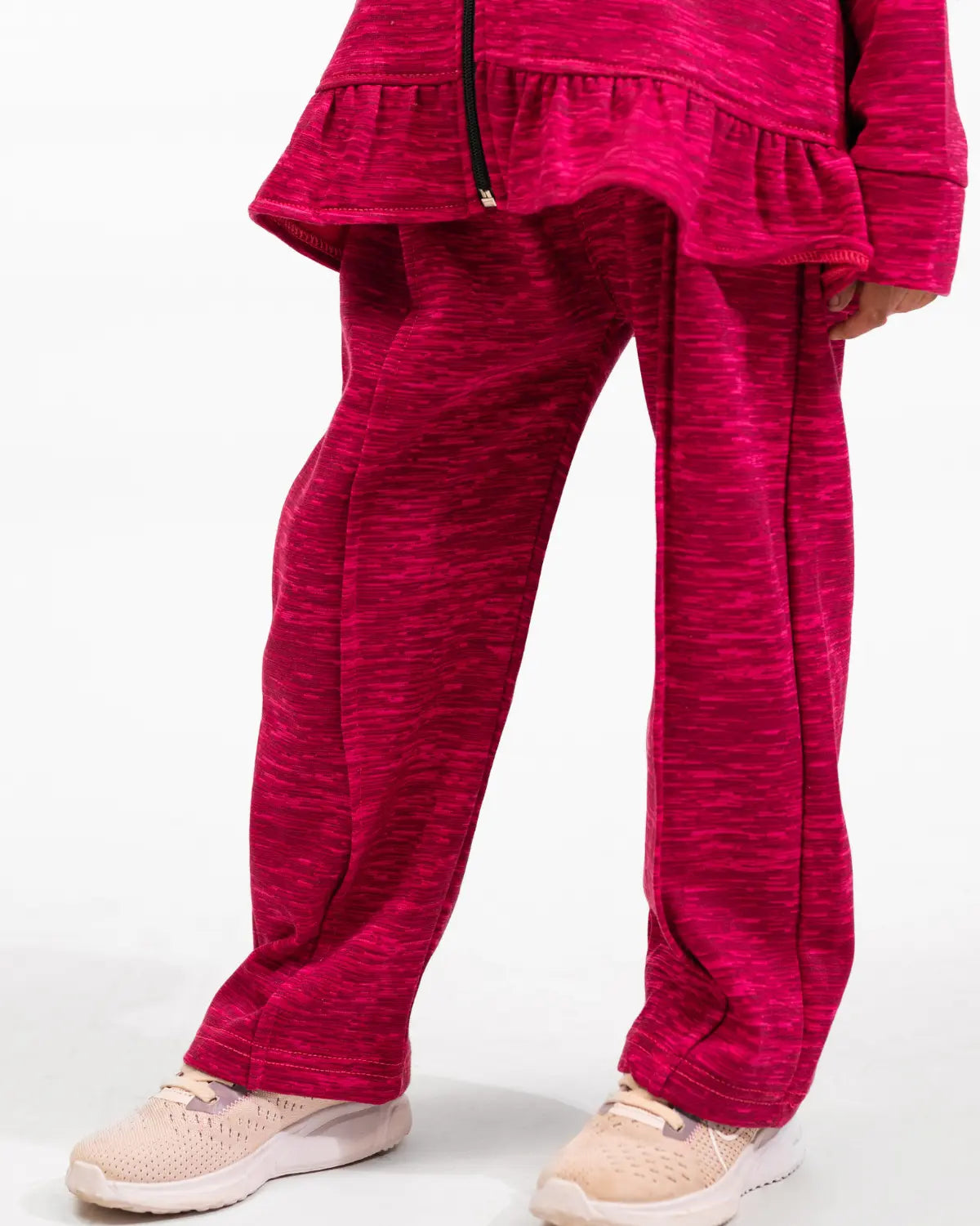 Girls Premium Fleece Set – Berry Blush
