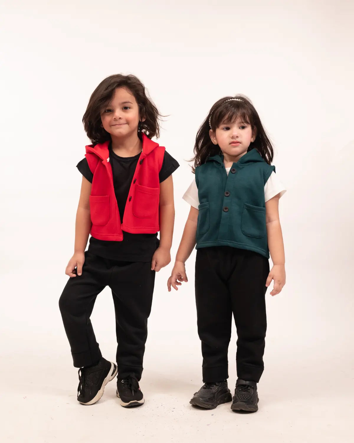 Kids Trendy Hoodie Vest