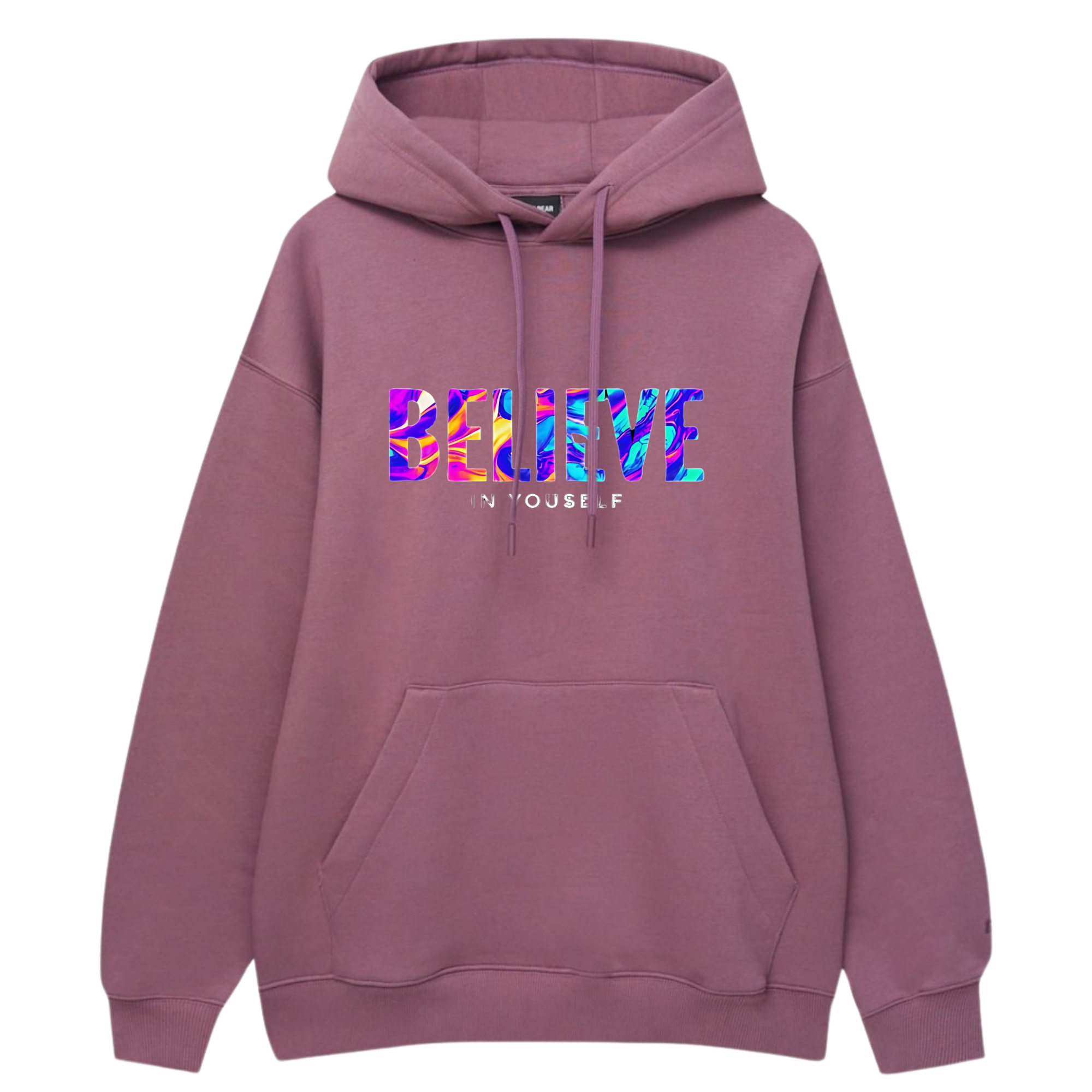 Believe in Yourself Printed Hoodie