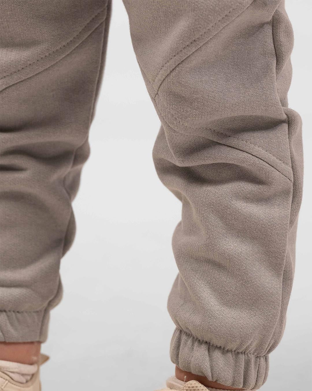 Mocha Grey Comfort Set – Unisex Winter Fleece Wear