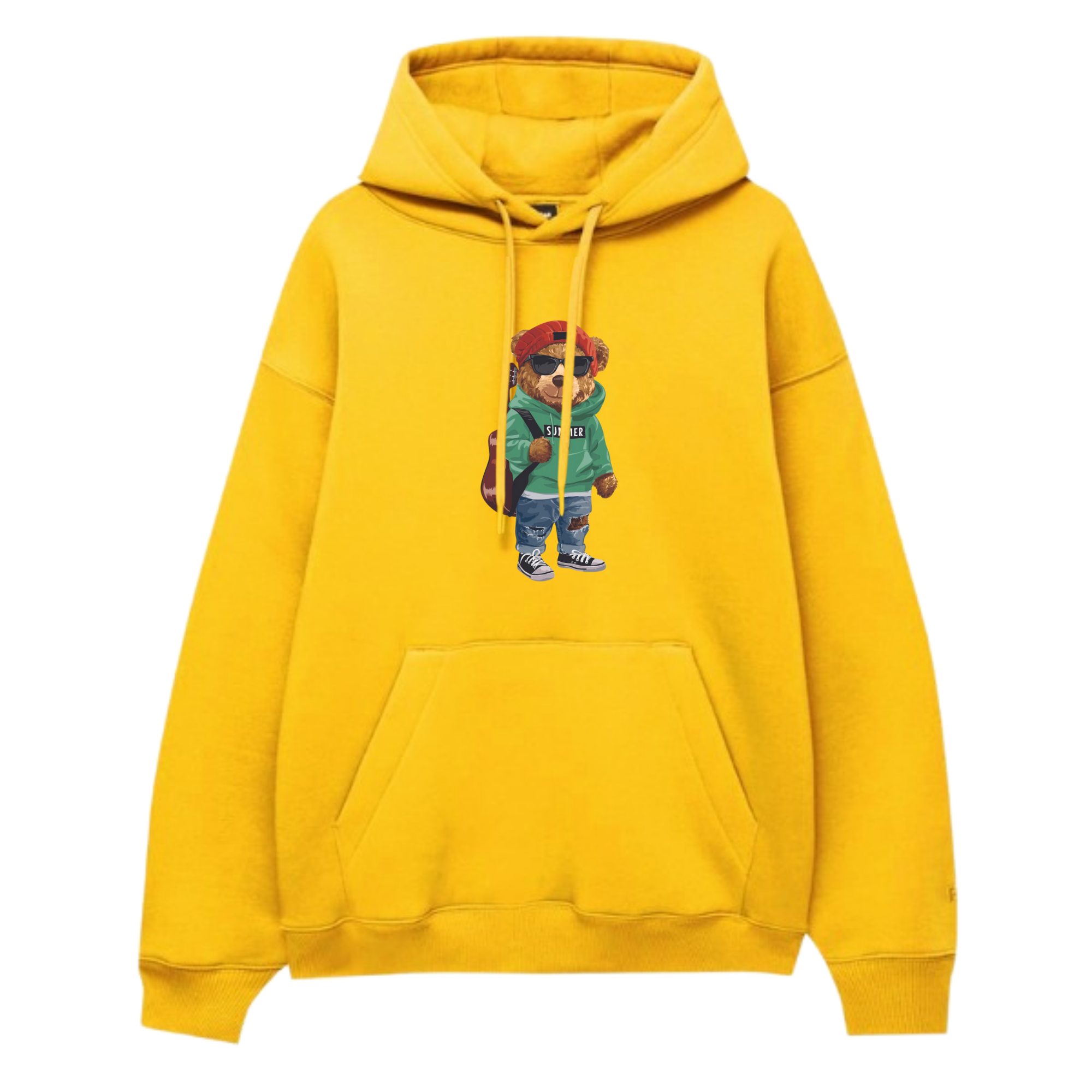 Green Polo Bear Hoodie