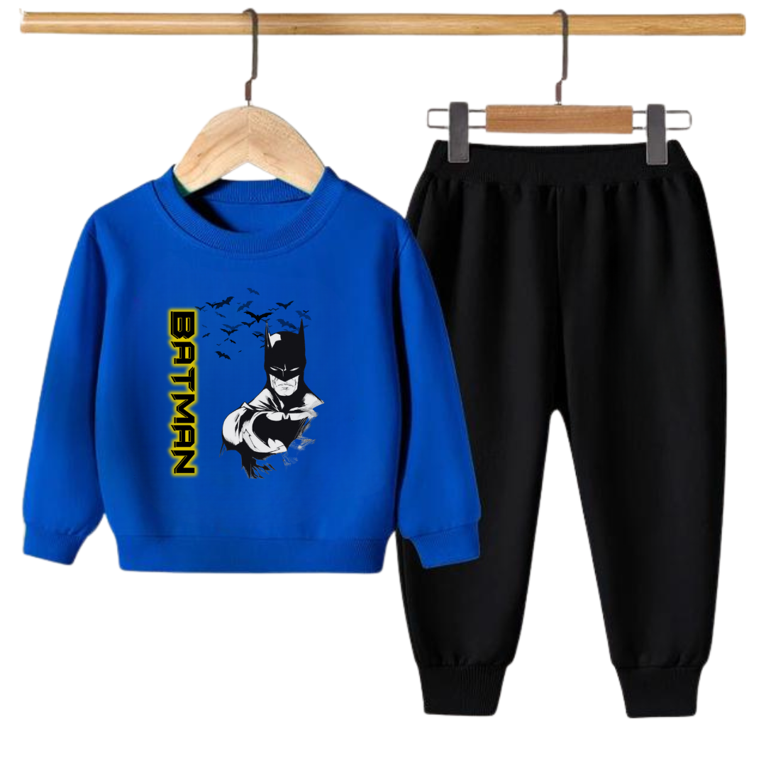 BATMAN PRINTED SWEATSHIRT SET