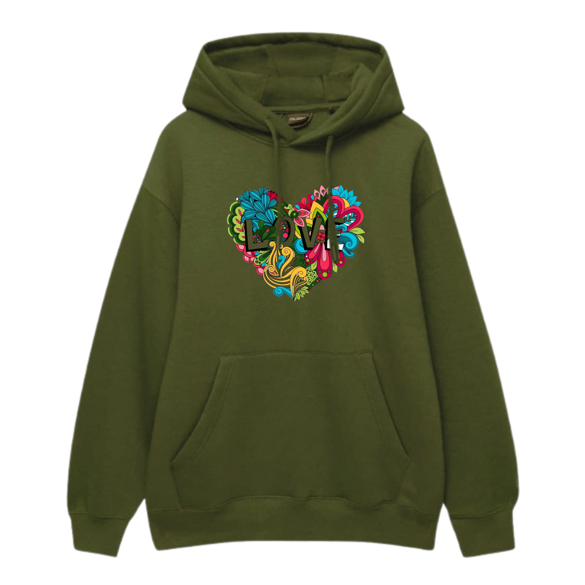 Colorful Love Hoodie