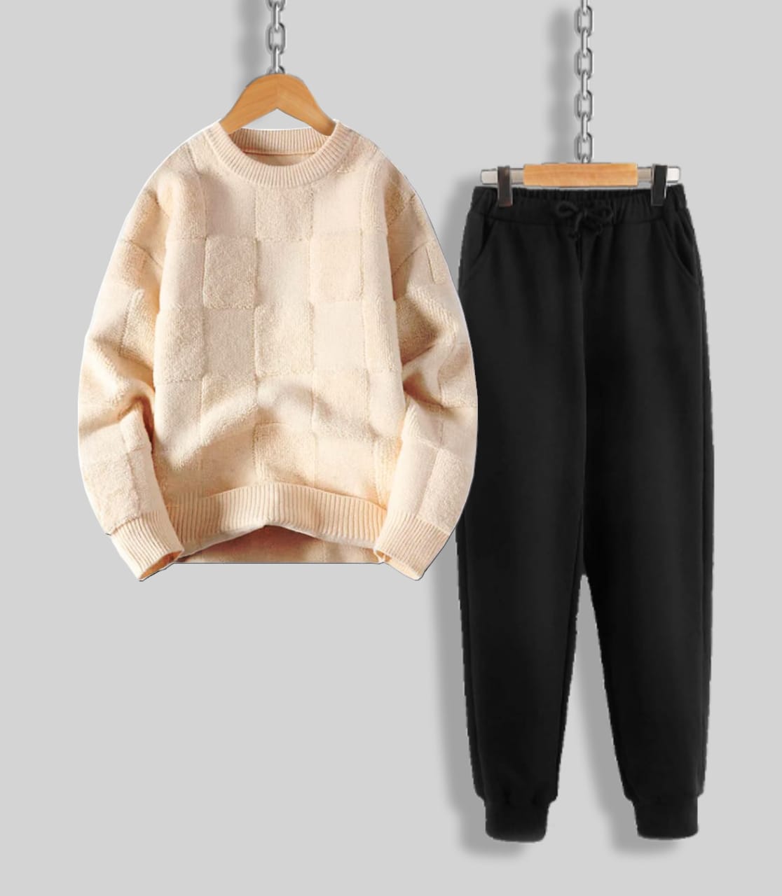 Winter Sweatshirt Set For Women