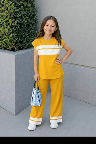 Mustard Glow Kids Pajama Set