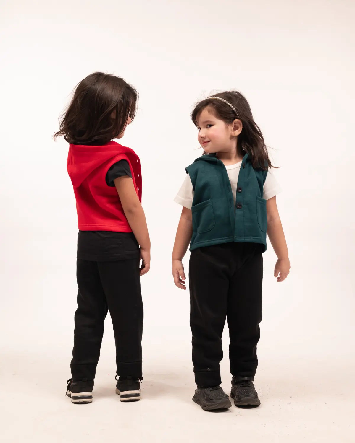 Kids Trendy Hoodie Vest