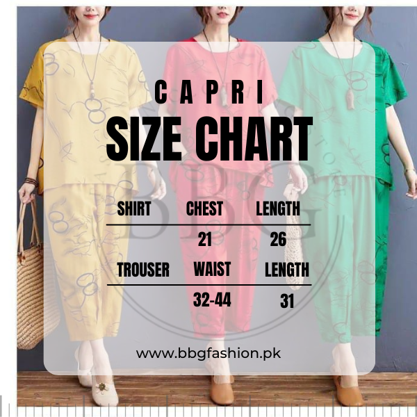 Capri – BBG FASHION CLOTHING STORE